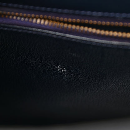 Hermes Box Kelly Sellier 32 Bleu Marine 8 of 17