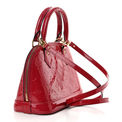 Louis Vuitton Vernis Alma BB Rose Indien 3 of 12