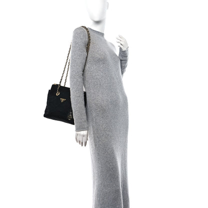 Prada Re-Nylon Saffiano Stitched Re-Edition 1995 Shoulder Bag Black 2 of 9