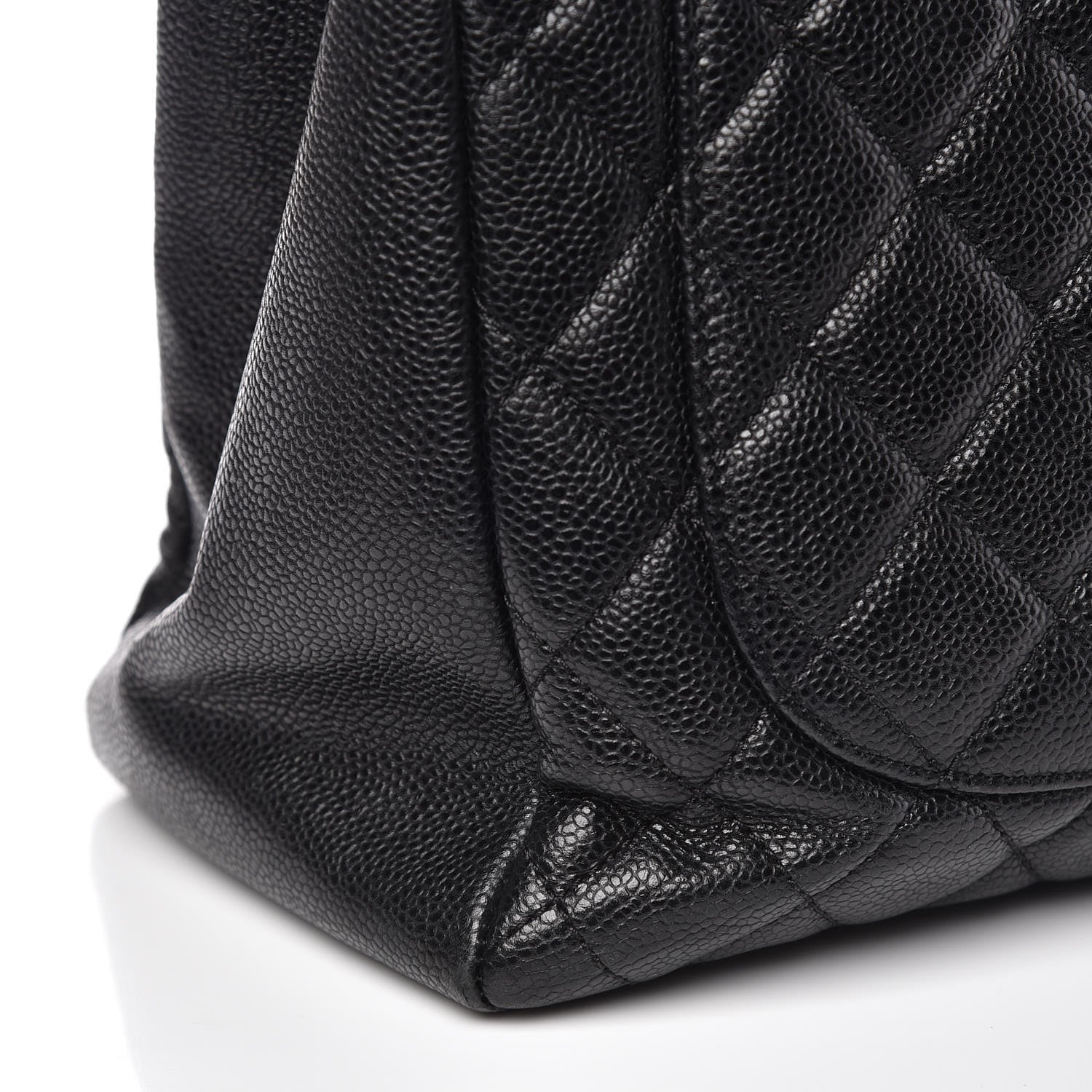 Chanel Caviar Quilted Grand Shopping Tote GST Black 13 of 14