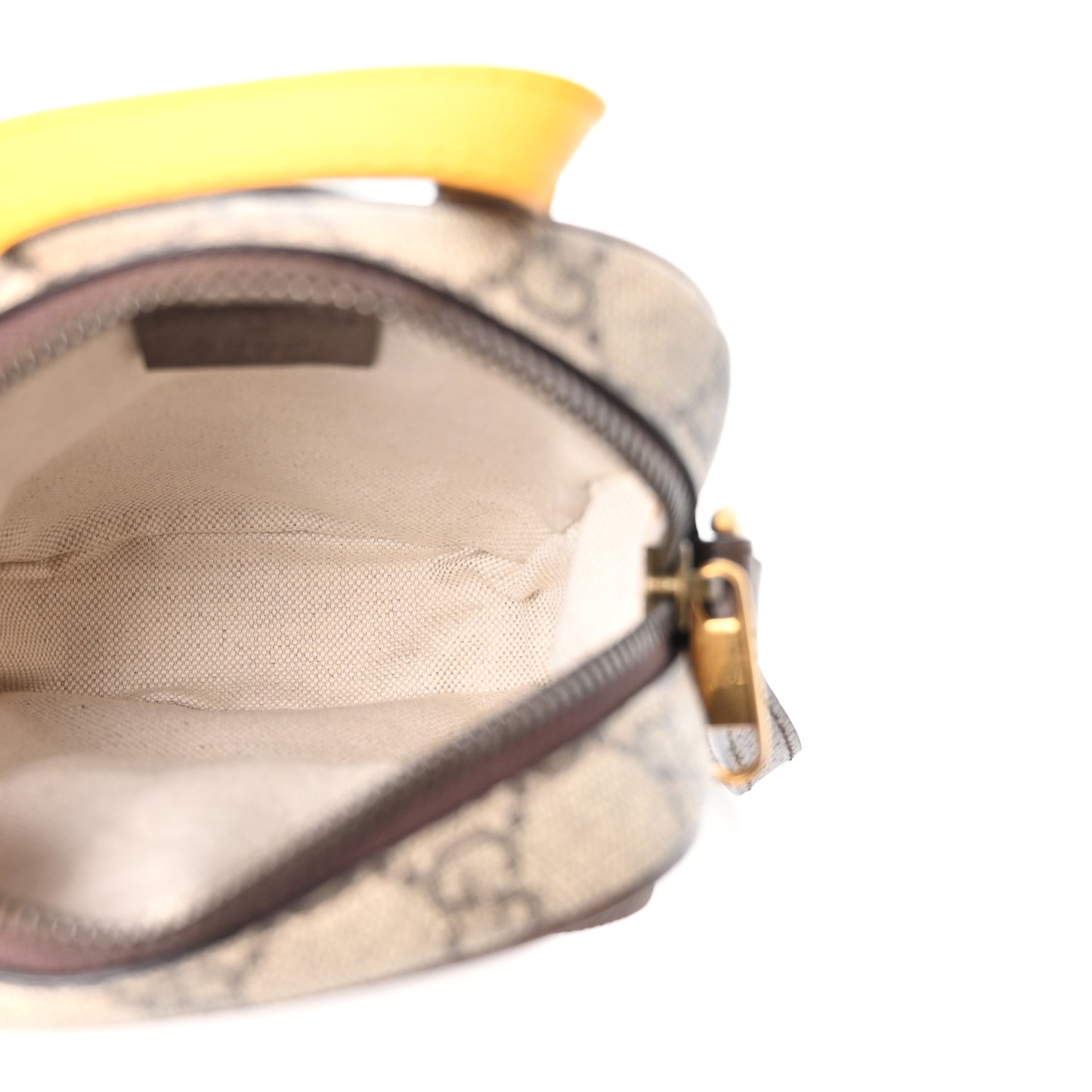 GG Supreme Monogram Mini Neo Vintage Double Zip Messenger Bag Beige New Acero Crop