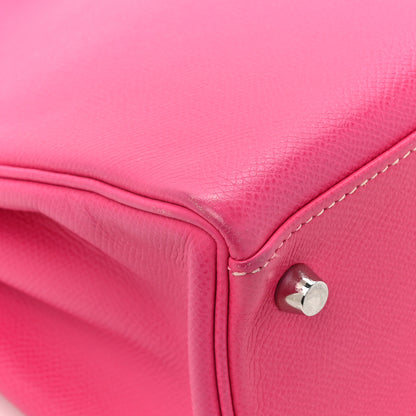 Hermes Epsom Candy Kelly Retourne 28 Rose Tyrien Tosca 13 of 21