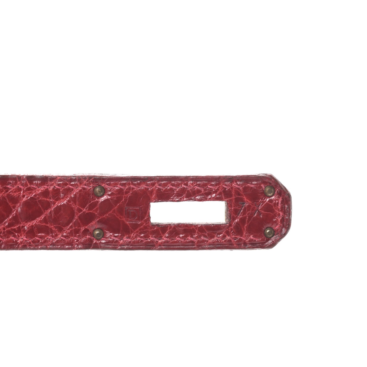 Shiny Alligator Birkin 35 Rouge Vif