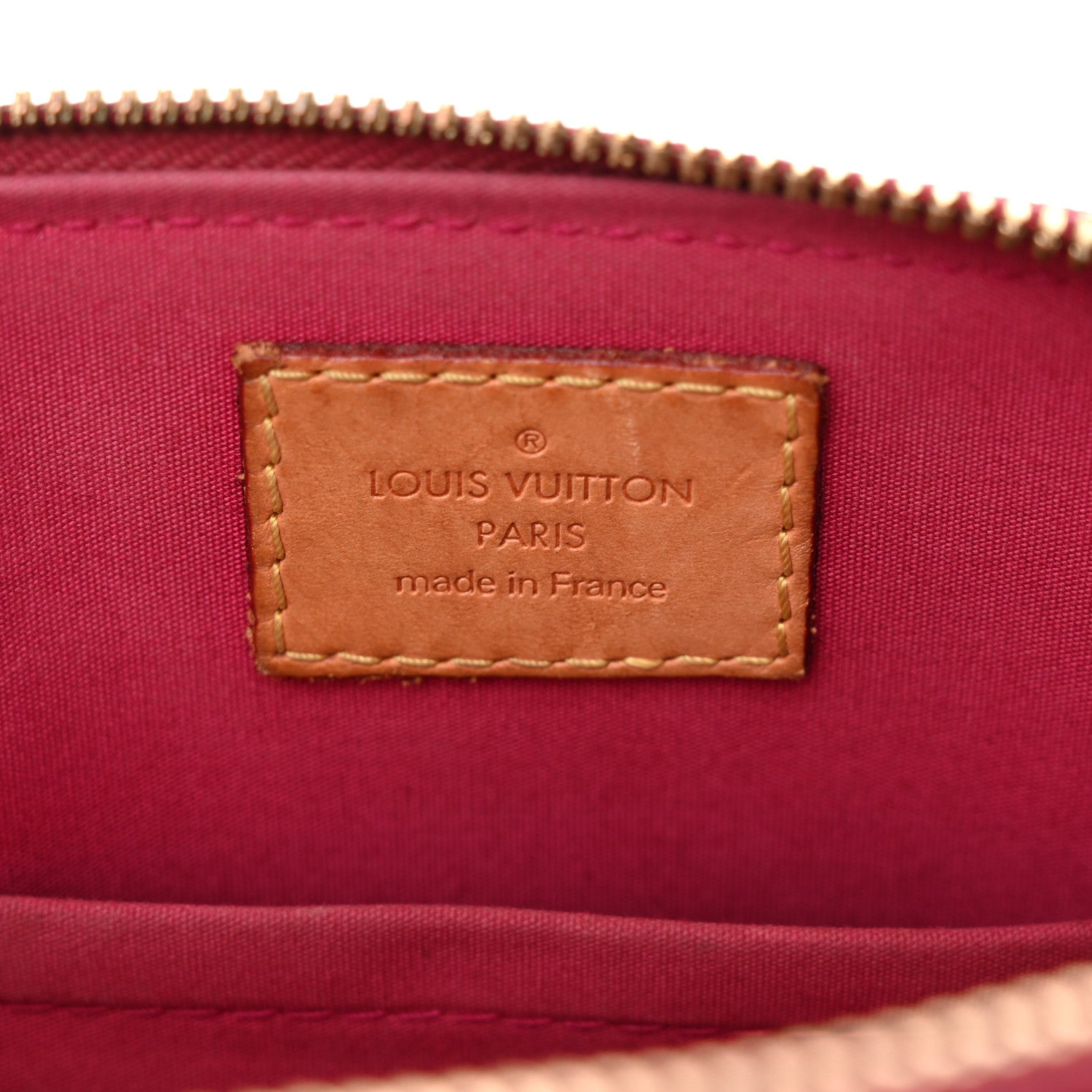 Louis Vuitton Vernis Alma BB Rose Indien 6 of 11