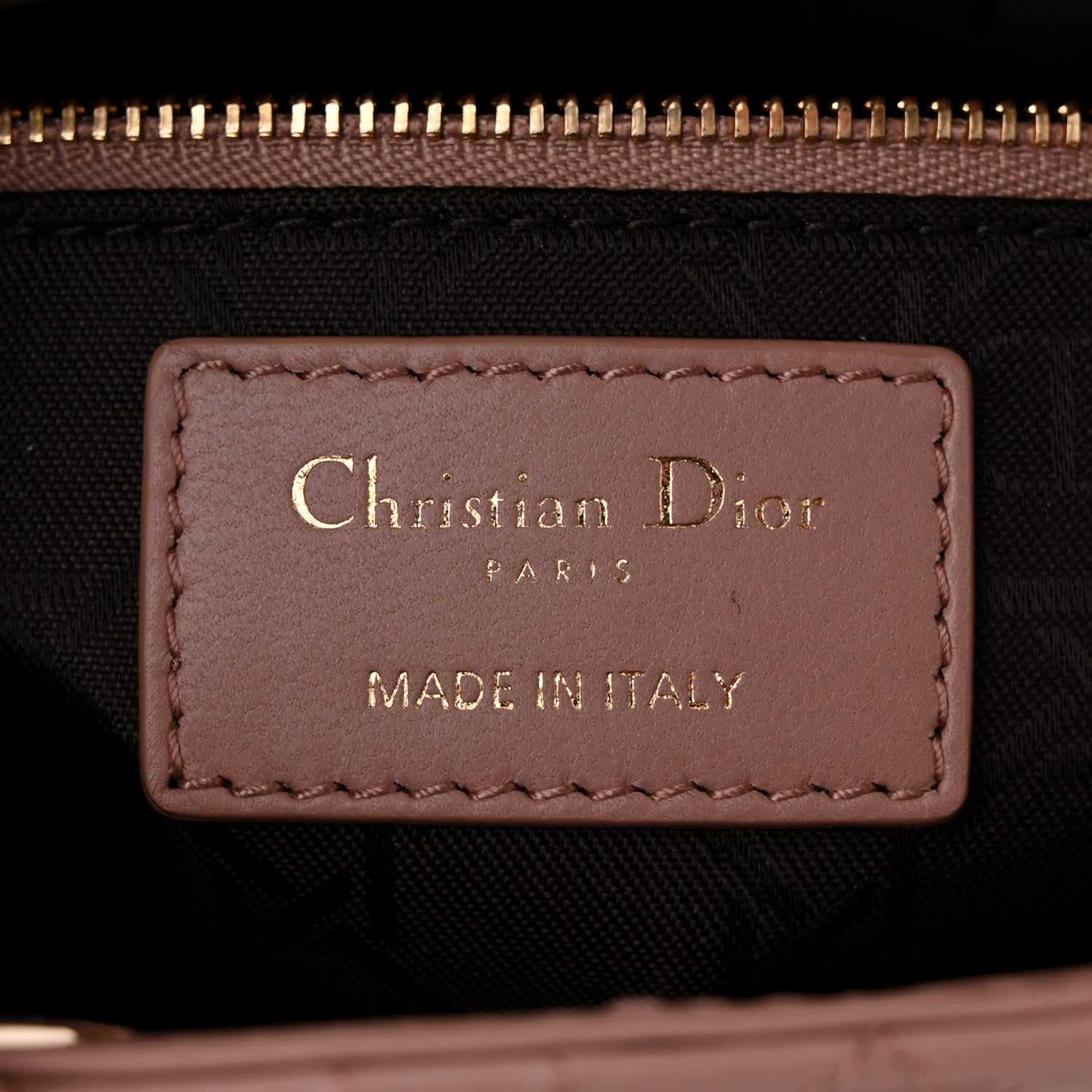 Christian Dior Lambskin Cannage Small My ABCDior Lady Dior Fard 6 of 11