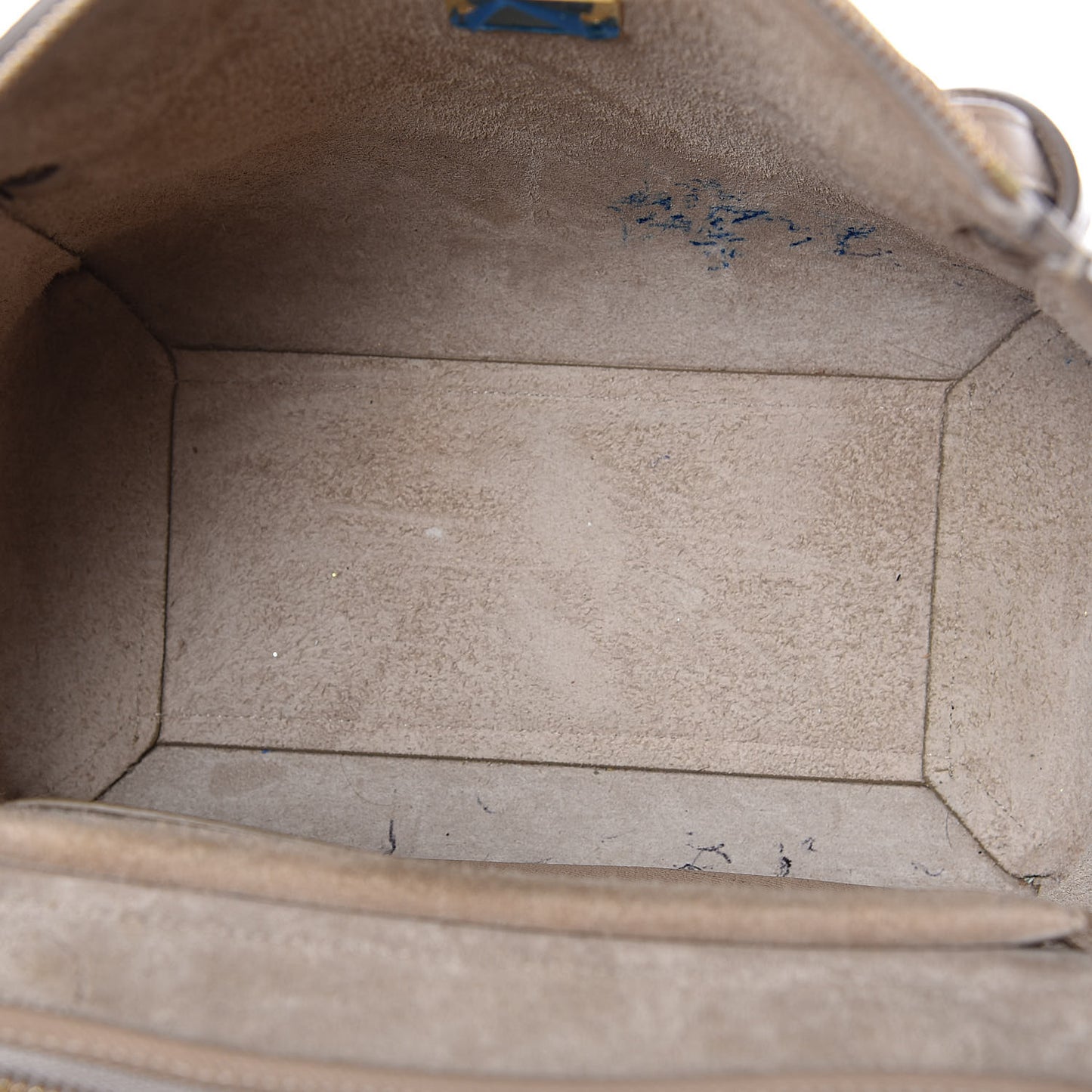 Grained Calfskin Micro Belt Bag Light Taupe