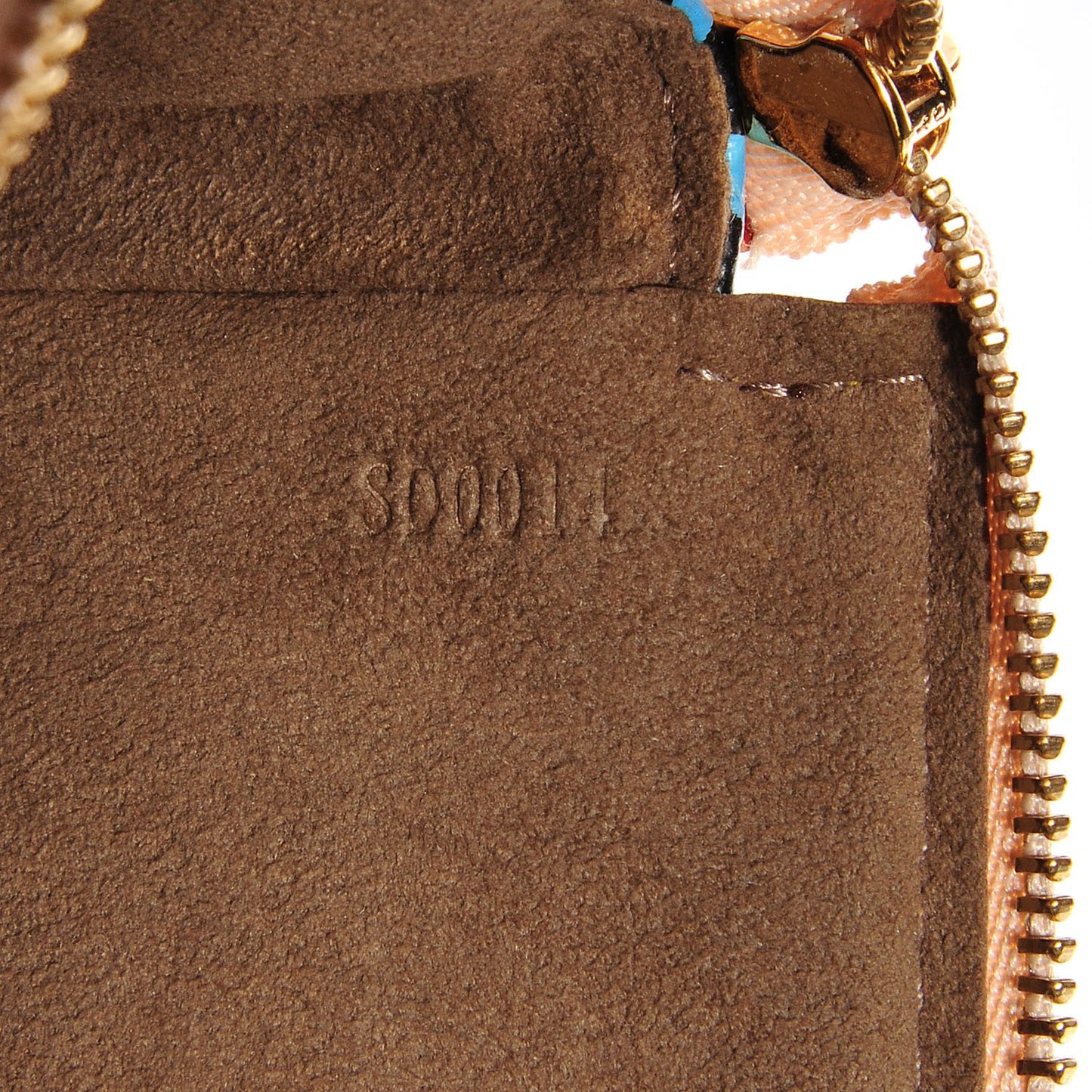 Monogram Multicolor Pochette Accessories Black