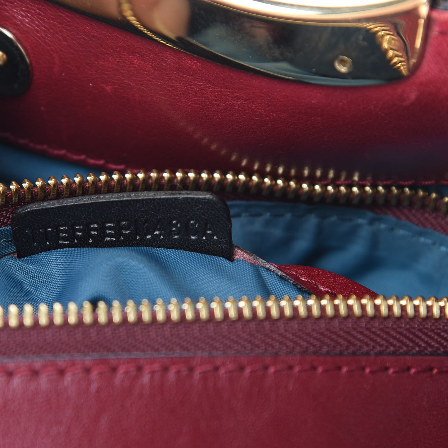 Prorsum Calfskin Raffia Check Tote