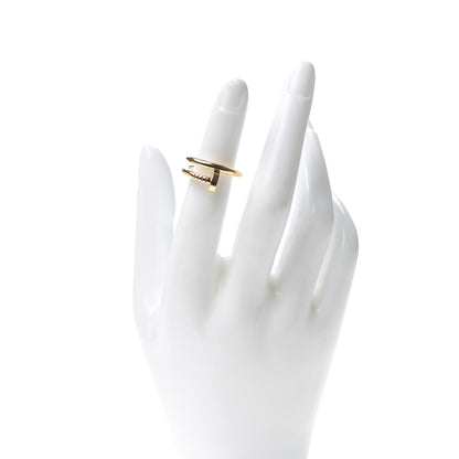 Cartier 18K Yellow Gold Juste Un Clou Ring 51 5.75 2 of 7