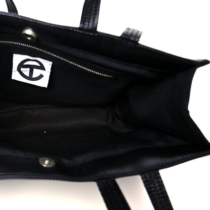 Telfar x MOOSE KNUCKLES Nylon Quilted Medium Shopping Bag Black 5 of 10
