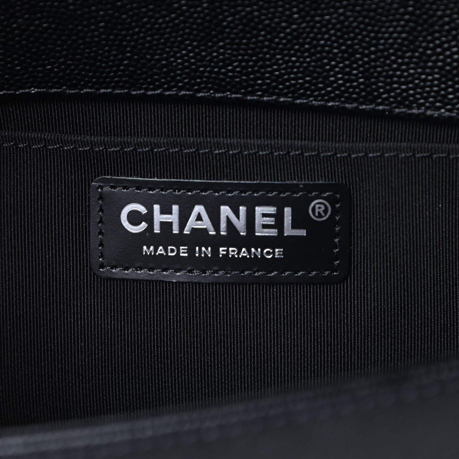 Chanel Caviar Quilted Medium Boy Flap Black 6 of 11