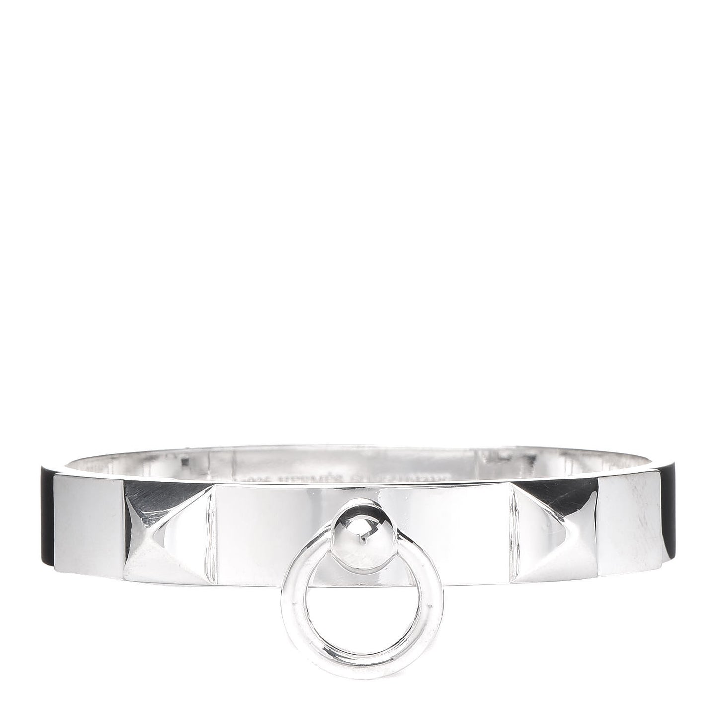 Sterling Silver PM Collier De Chien Bracelet SH