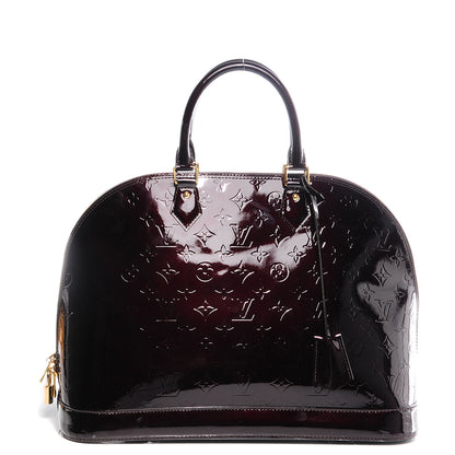 Louis Vuitton Vernis Alma GM Amarante 1 of 7
