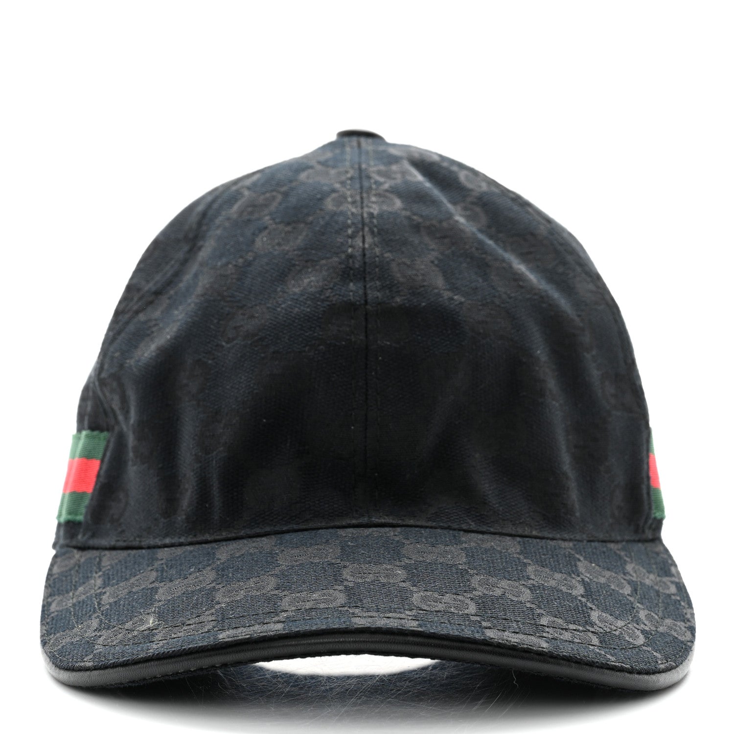 Gucci Monogram Web Baseball Hat M Black 9 of 16