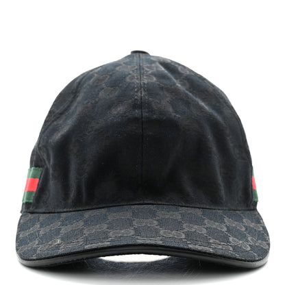Gucci Monogram Web Baseball Hat M Black 9 of 16