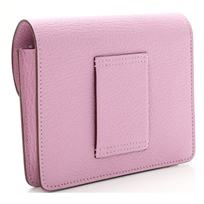 Hermes Chevre Mysore Roulis Slim Wallet Mauve Sylvestre 3 of 9