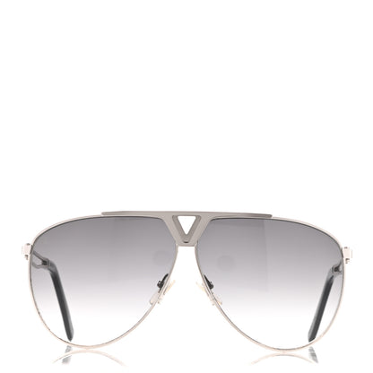Louis Vuitton Tonca Sunglasses Z2315U Silver 2 of 7