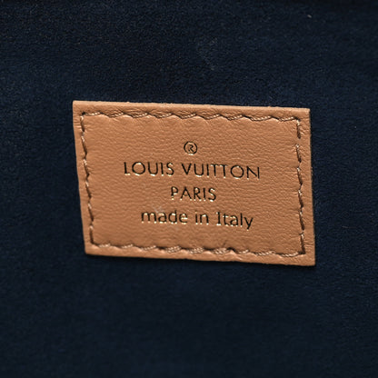 Louis Vuitton Lambskin Embossed Monogram Coussin PM Camel 8 of 11