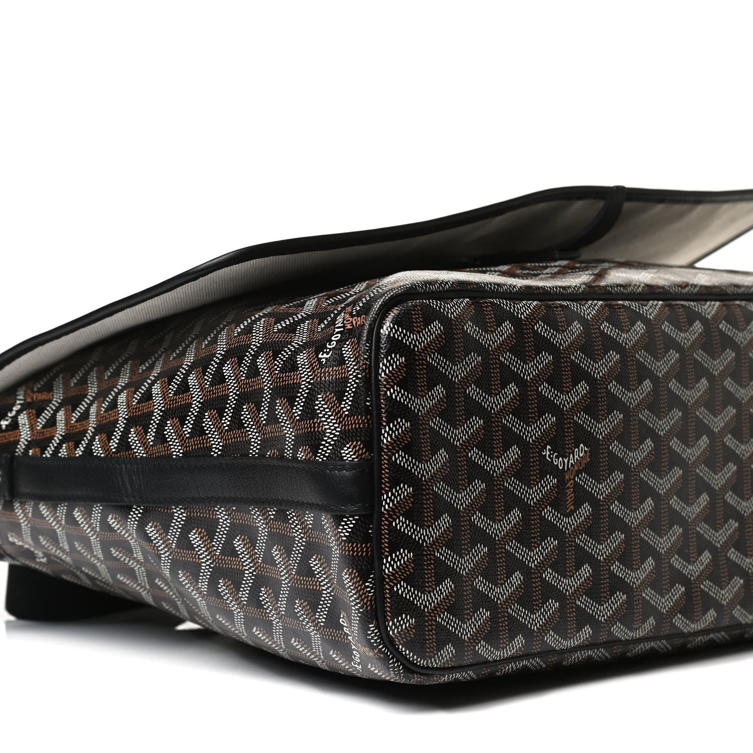 Goyard Goyardine Capetien Messenger Bag Black 7 of 13