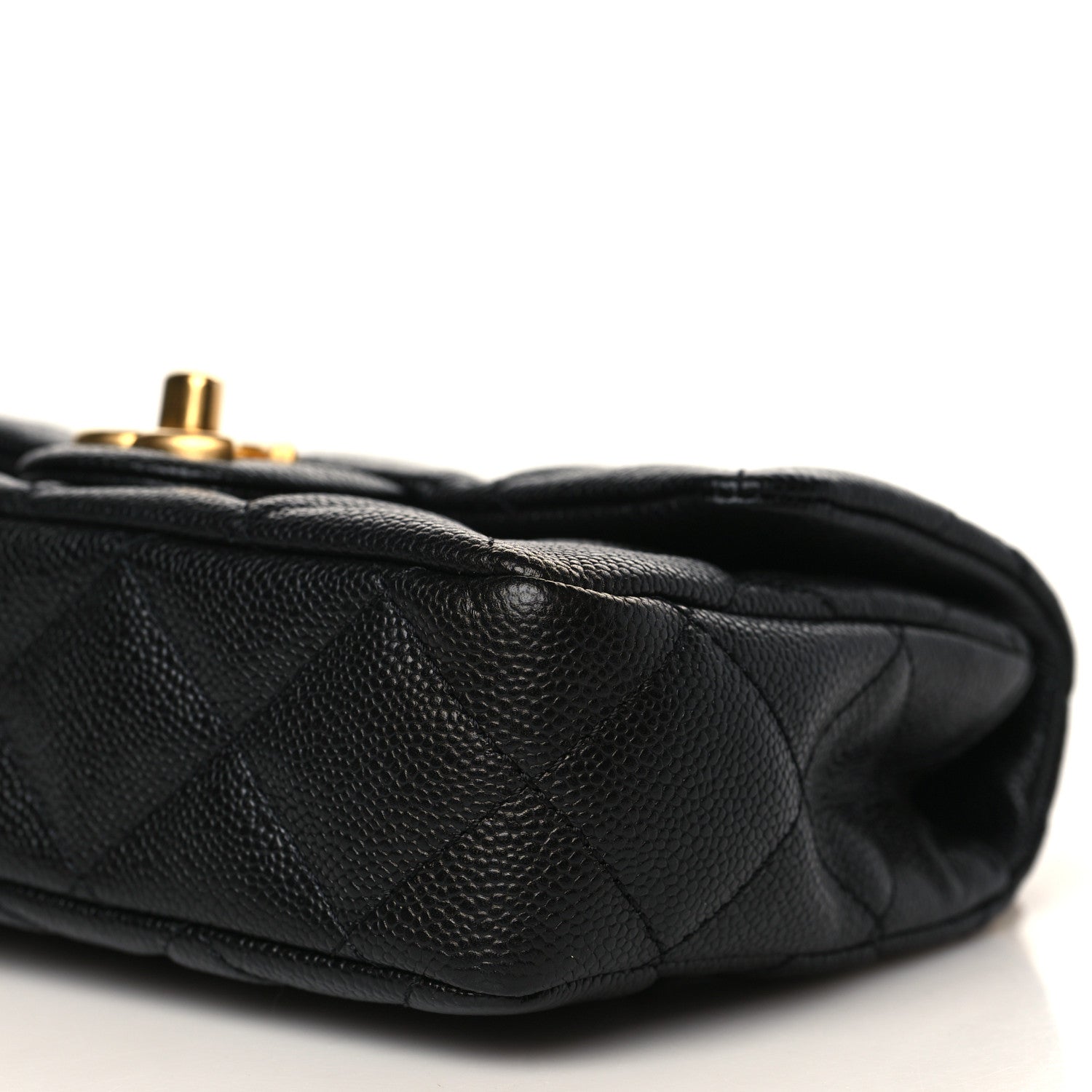 Chanel Caviar Quilted Mini Sweetheart Rectangular Flap Black 9 of 10