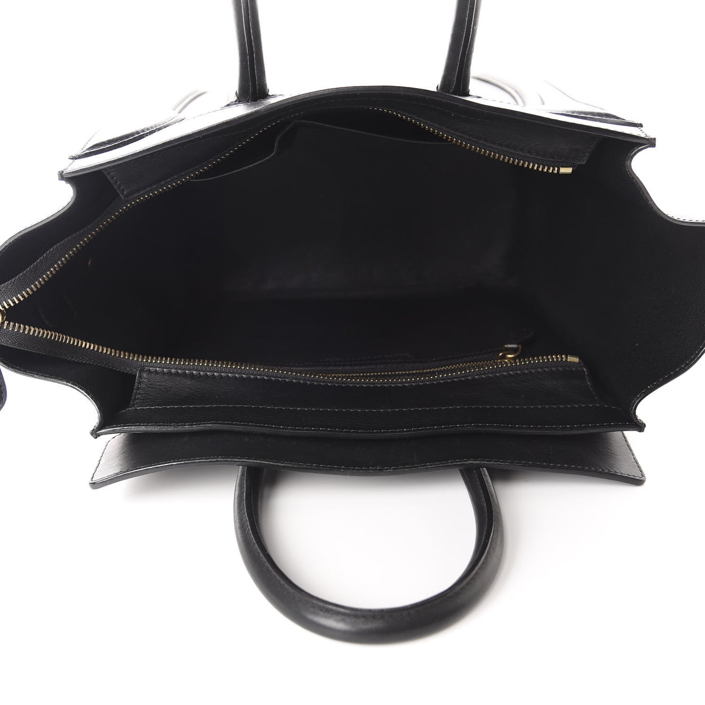 Smooth Calfskin Mini Luggage Black