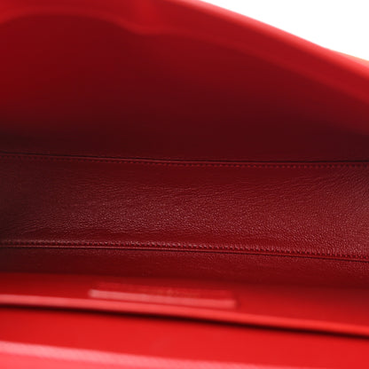Saint Laurent Smooth Calfskin Manhattan Shoulder Bag Rouge Eros 5 of 14