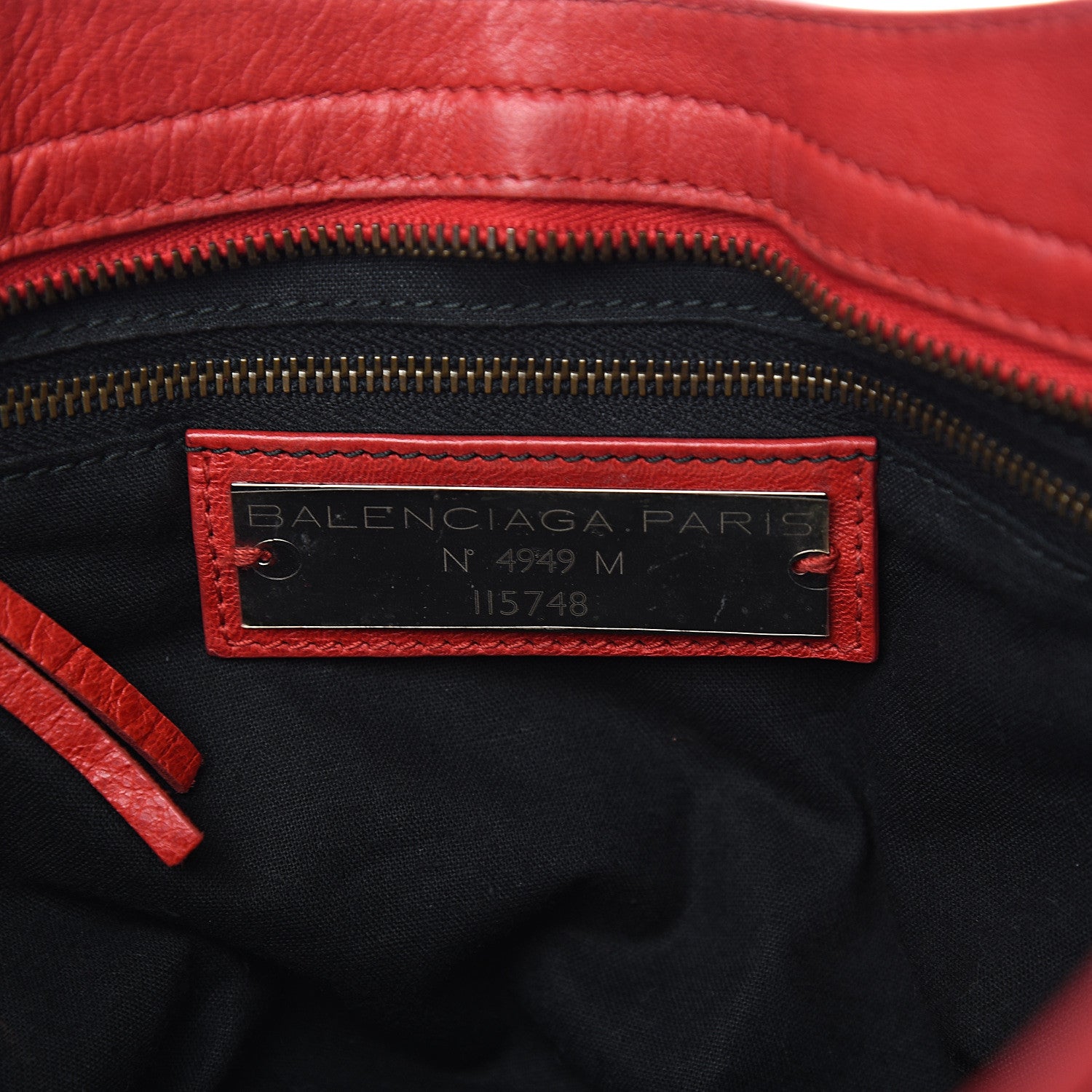 Balenciaga Agneau Classic Hardware City Rouge Coquelicot 5 of 9