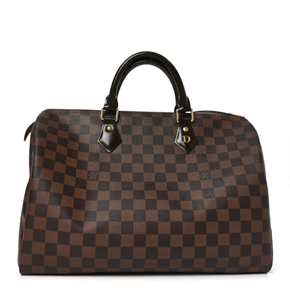 Louis Vuitton Damier Ebene Speedy 35 1 of 11
