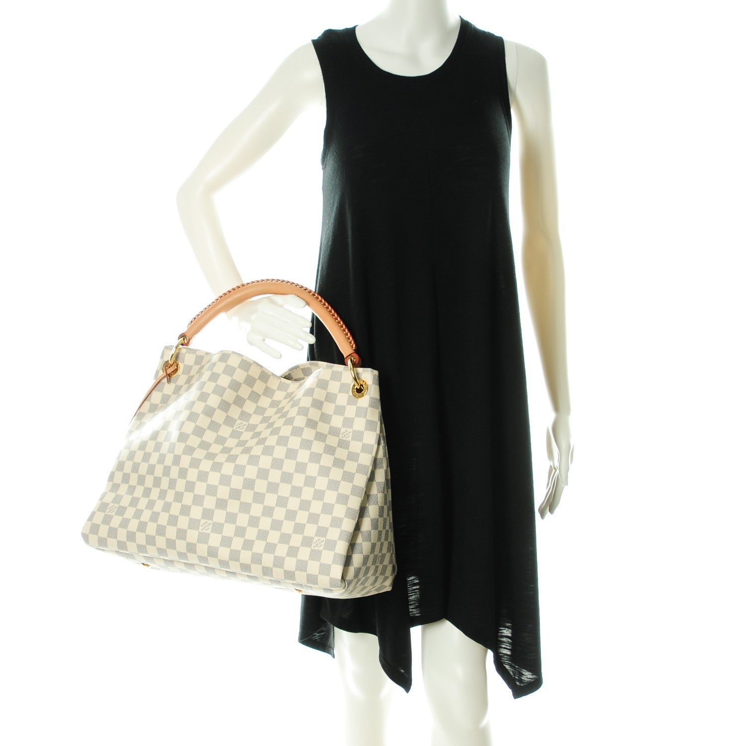 Louis Vuitton Damier Azur Artsy MM 2 of 8