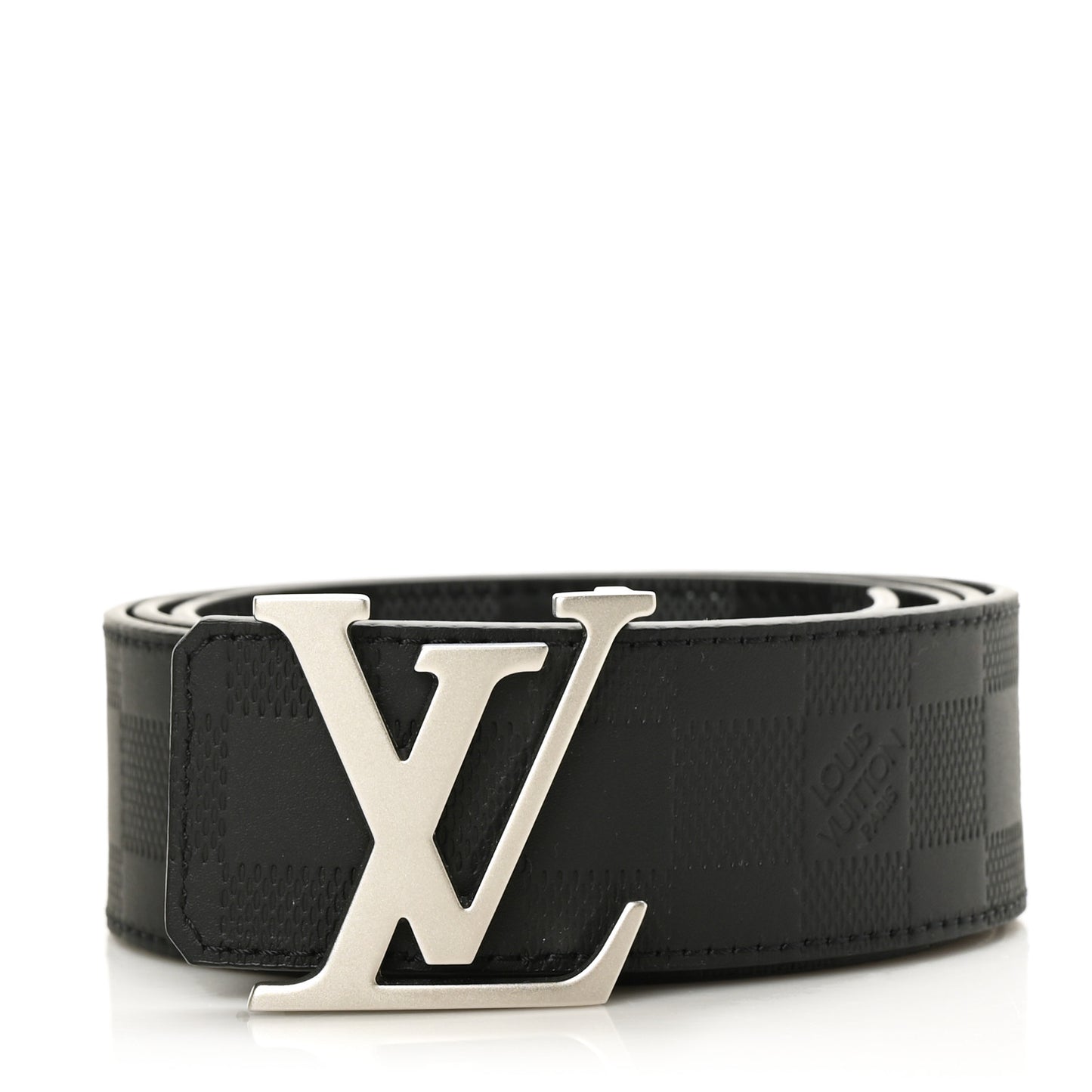Damier Graphite Damier Infini 40mm LV Initiales Reversible Belt 95 38
