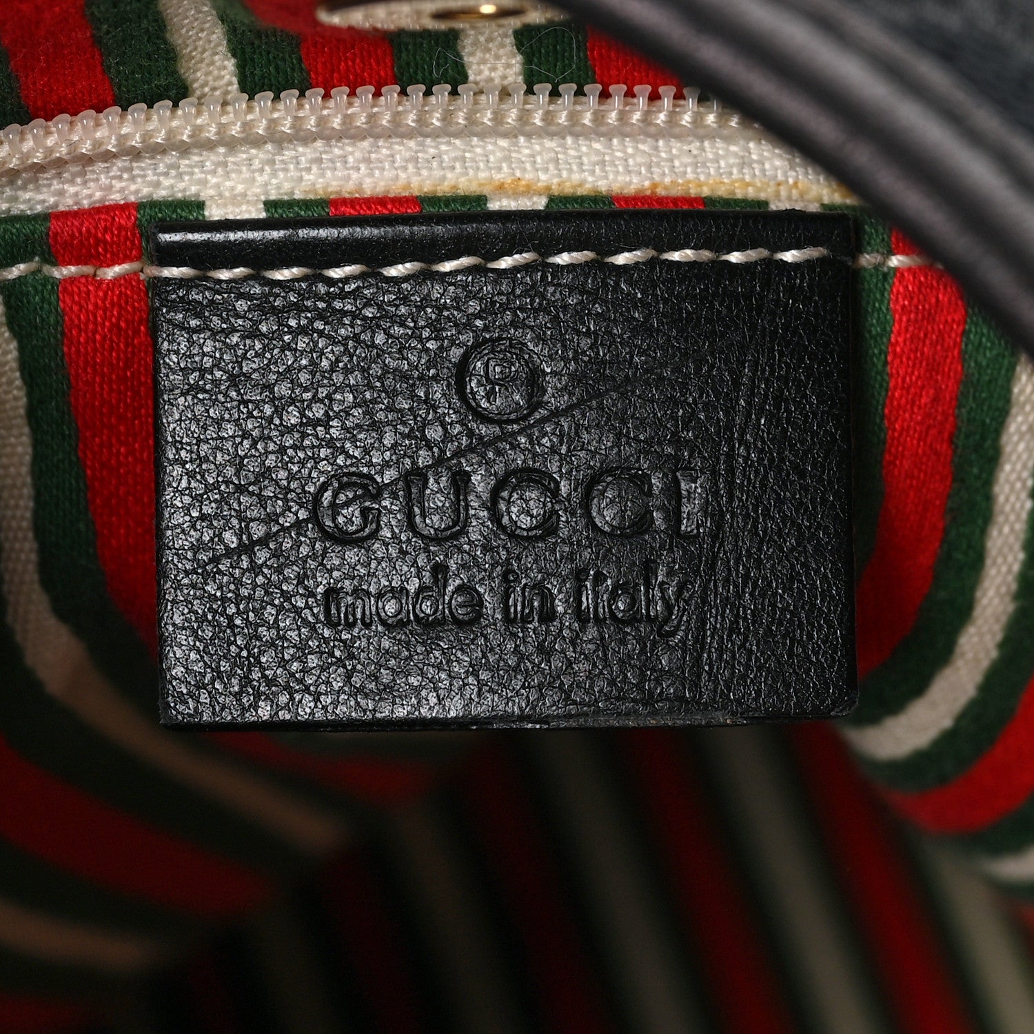 Gucci Monogram Medium New Britt Hobo Black 5 of 9