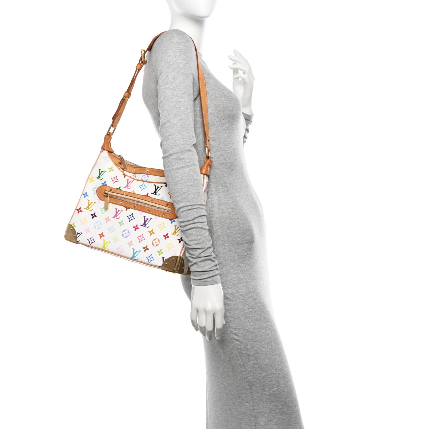 Monogram Multicolor Boulogne White