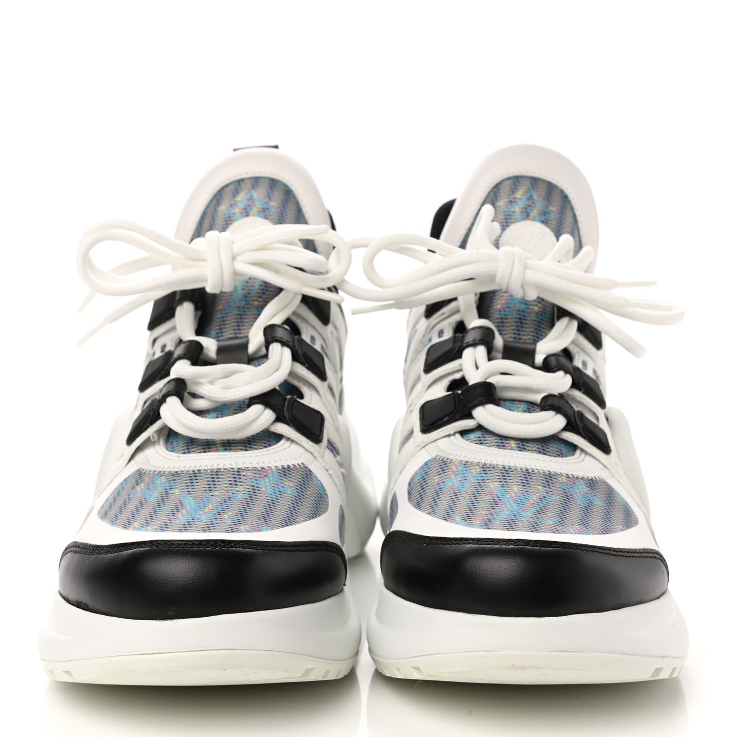 Calfskin Pop LV Archlight Sneakers 41 Blue