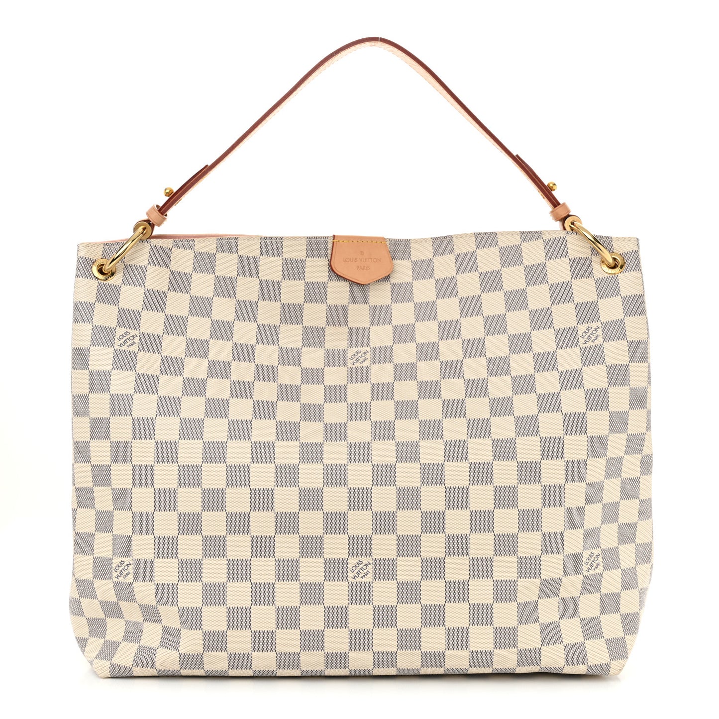 Damier Azur Graceful MM Rose Ballerine
