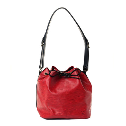 Louis Vuitton Epi Petit Noe Red Black 1 of 11