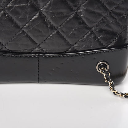 Chanel Aged Calfskin Quilted Small Gabrielle Backpack Black 13 of 14