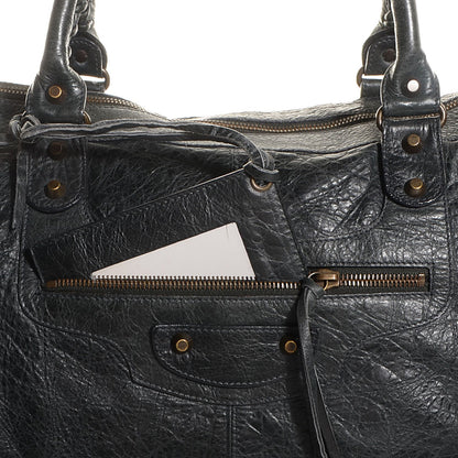 Balenciaga Agneau Classic Hardware Work Anthracite 11 of 12