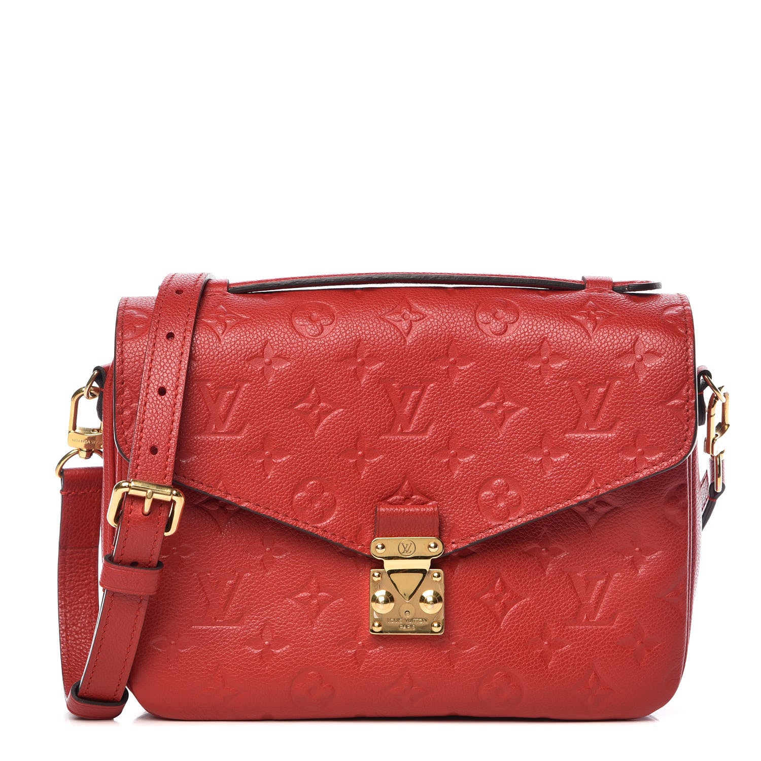 Louis Vuitton Empreinte Pochette Metis Cherry 1 of 10