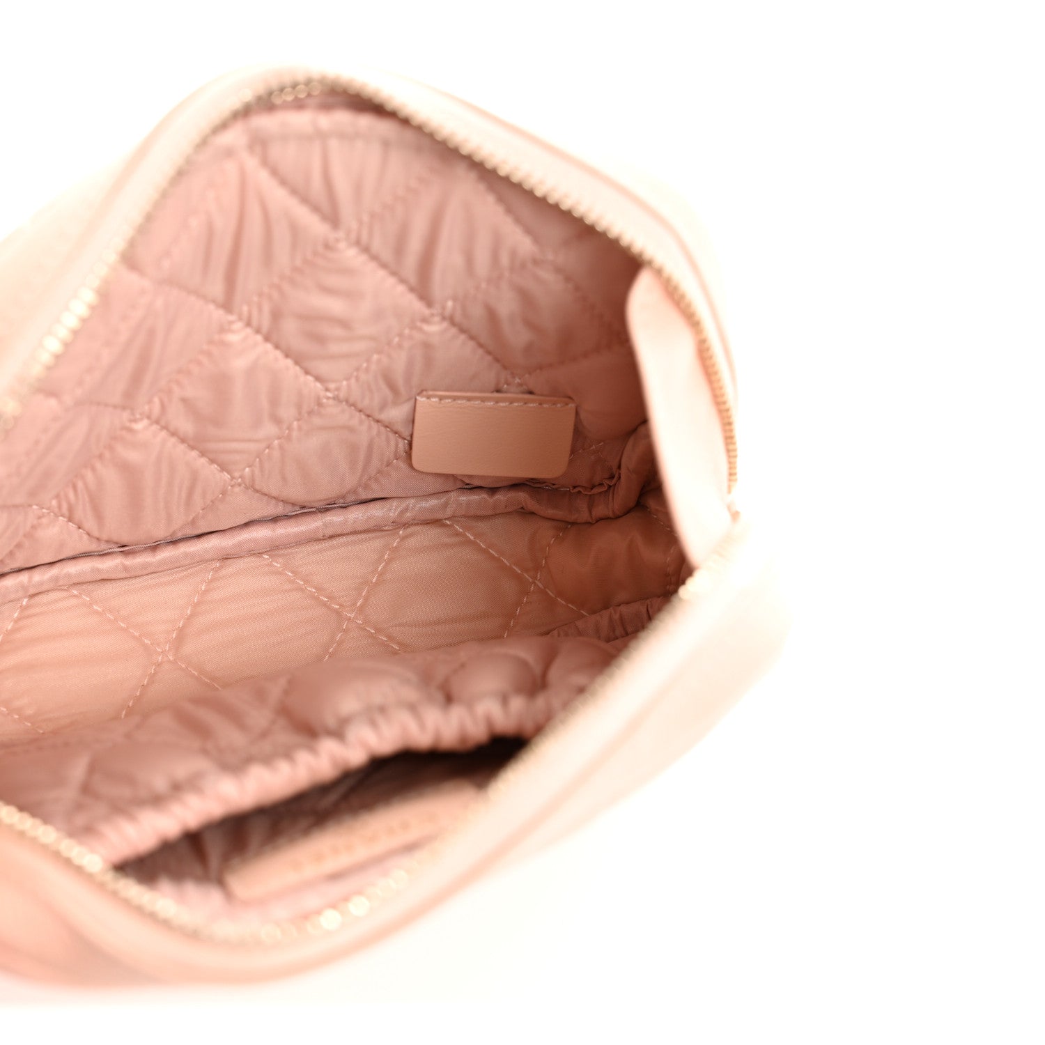 Chanel Caviar Quilted Small Curvy Pouch Cosmetic Case Light Pink 5 of 7