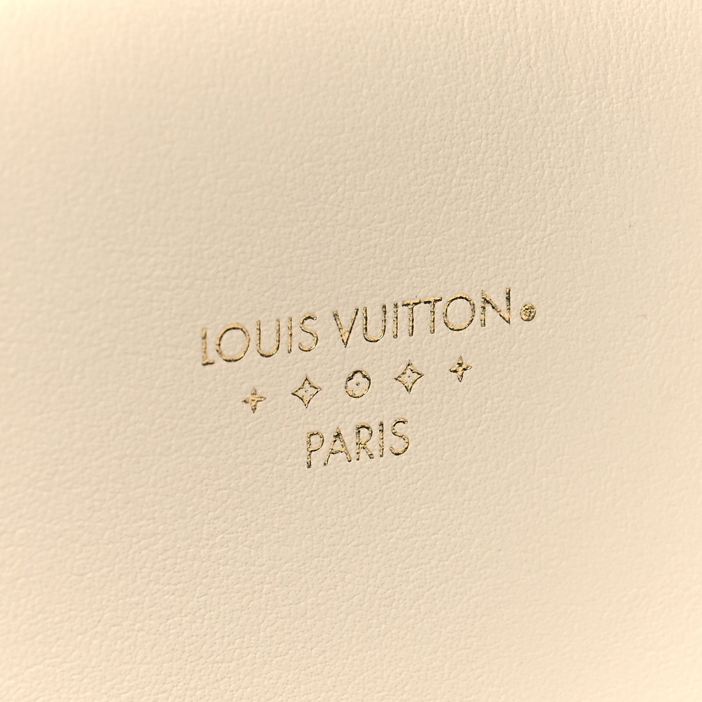 Smooth Calfskin LV Pont 9 Cream