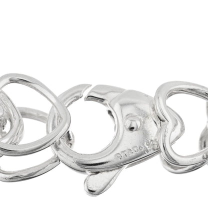 Tiffany Sterling Silver Heart Link Bracelet 3 of 3