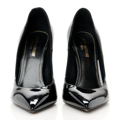 Saint Laurent Patent Calfskin Opyum 110 Pumps 39 Black 3 of 9