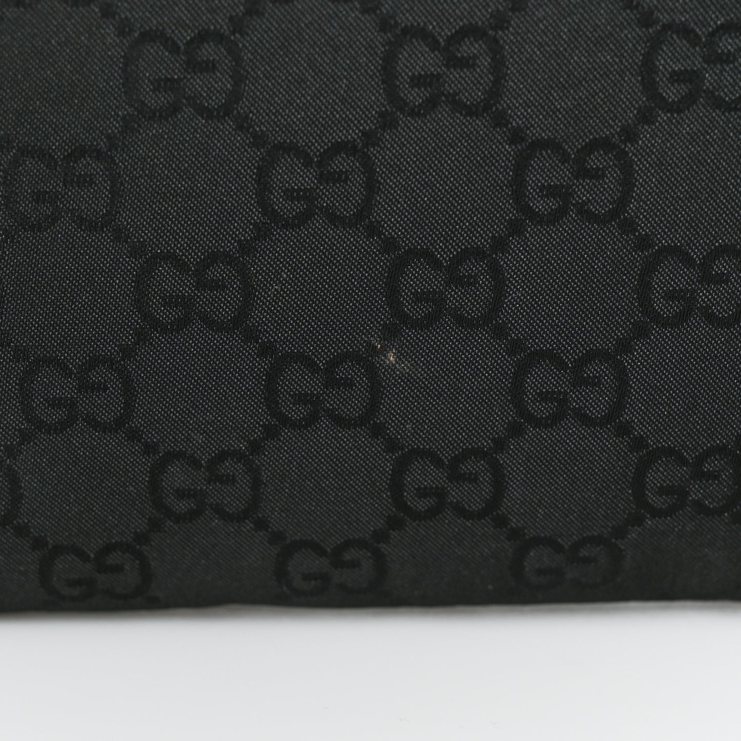 Calfskin Canvas Monogram Flat Vertical Tote Black