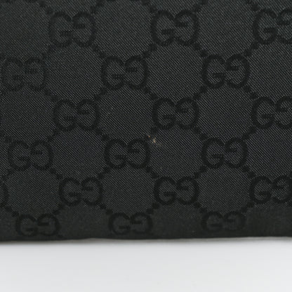 Gucci Calfskin Canvas Monogram Flat Vertical Tote Black 10 of 10