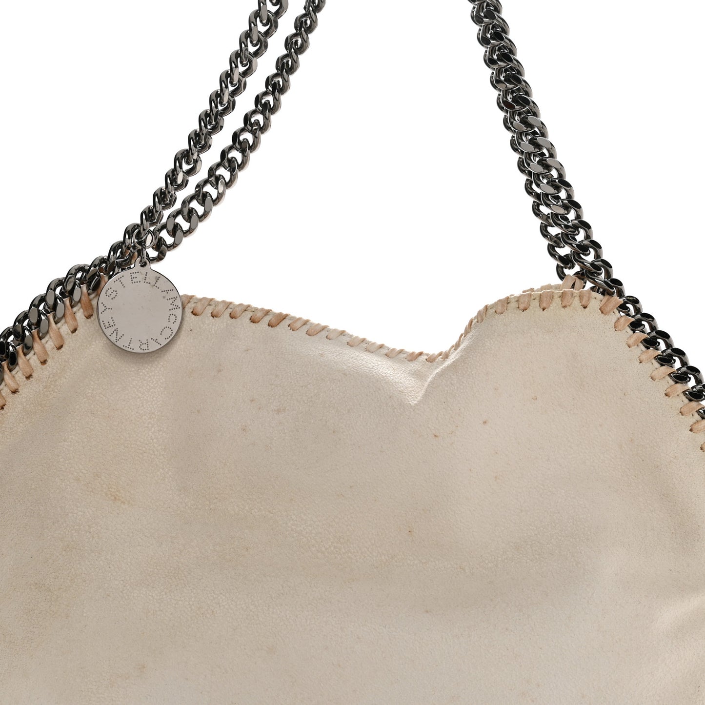 Shaggy Deer Small Falabella Tote Beige