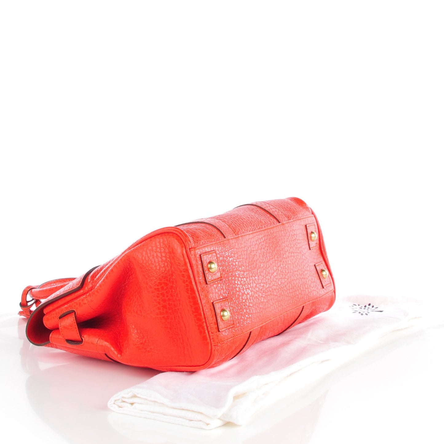 Shiny Grain Bayswater Satchel Flame