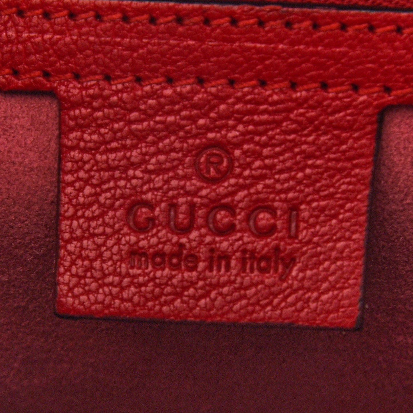 Calfskin Osiride Future Top Handle Bag Red