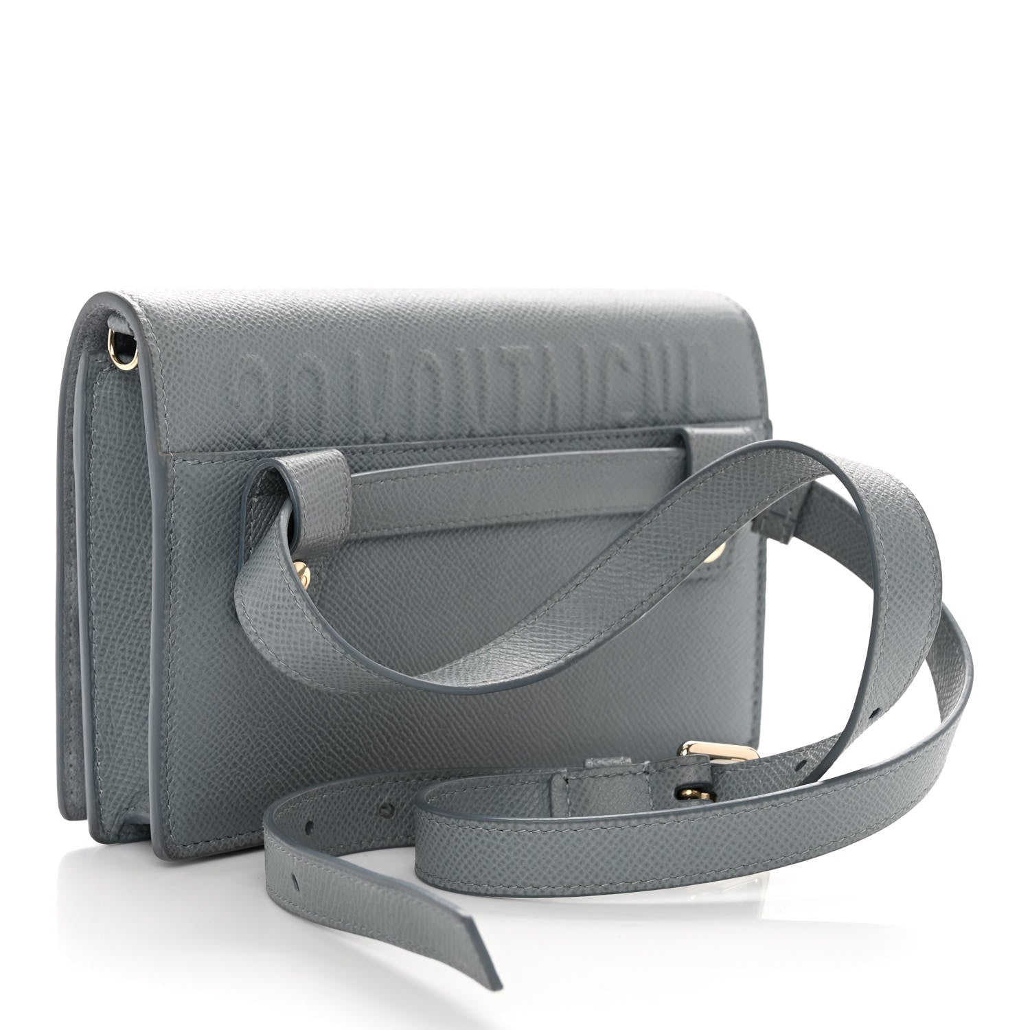 Christian Dior Calfskin 30 Montaigne 2 in 1 Pouch Cloud Blue 3 of 9