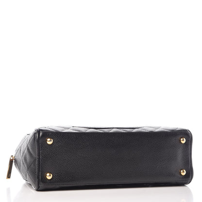 Chanel Caviar Quilted Small Bowler Black 4 of 9