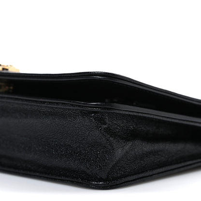 Chanel Caviar Quilted Boy Wallet On Chain WOC Black 11 of 12